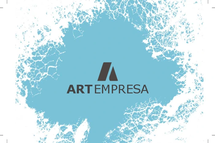 Cartão de Visita Abstrato para Empresas Editável Online