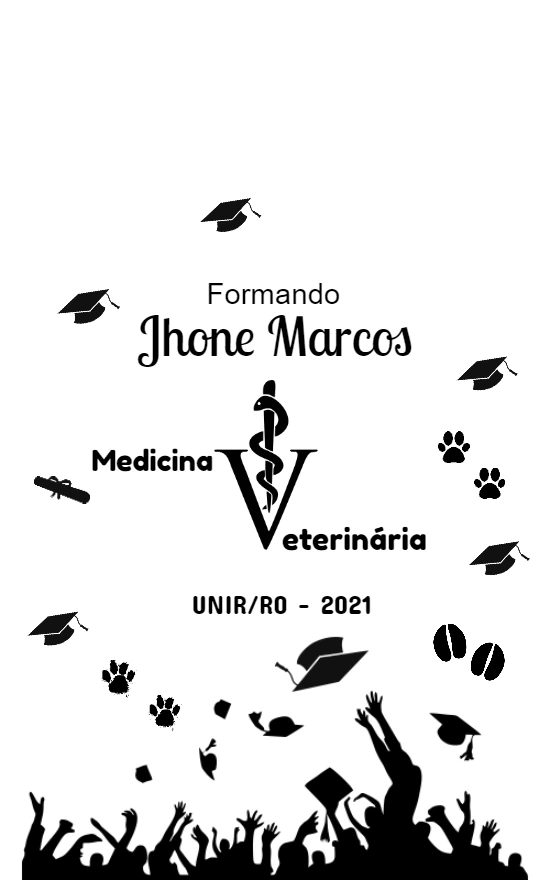 Arte para Copo Formatura Medicina Veterinária para Editar