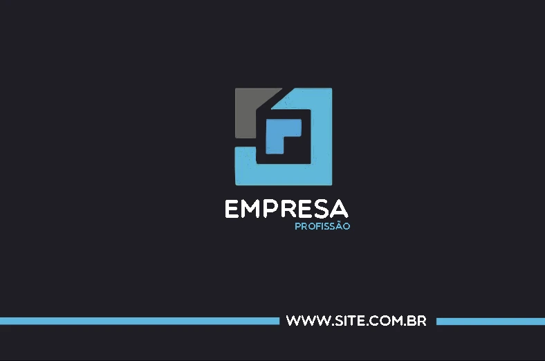 Cartão de Visita Corporativo Moderno para Editar Online