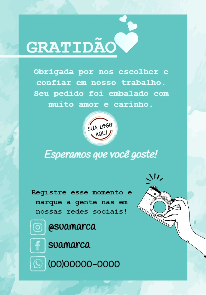 Cartão de Agradecimento Fotografia Moderno para Editar Online