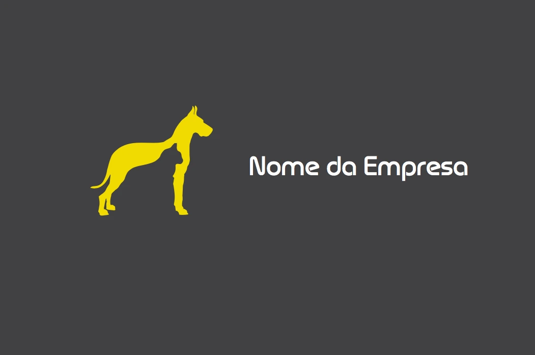 Cartão de Visita Pet Shop e Veterinária Editável Online