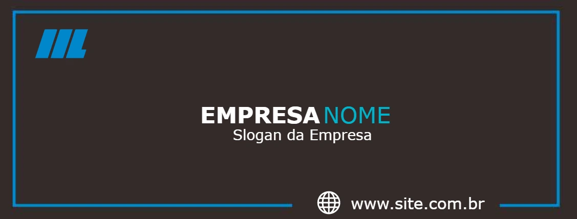 Banner Profissional Abstrato para Empresas para Editar Online