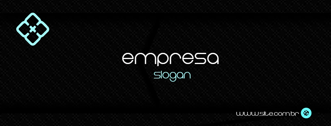 Banner Corporativo Abstrato e Moderno para Editar Online