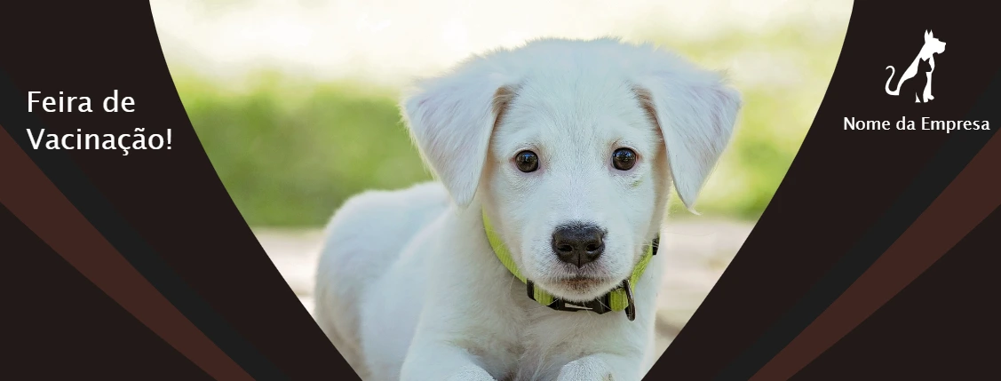 Banner de Pet Shop e Veterinária Editável para Anúncios