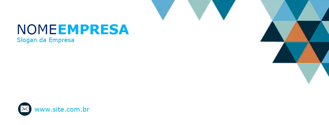 Banner Corporativo Geométrico para Editar Online