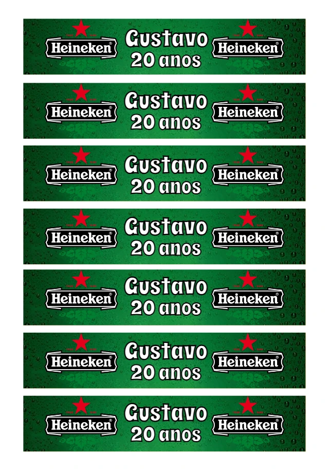 Rótulo de Aniversário Tema Cerveja para Editar Online