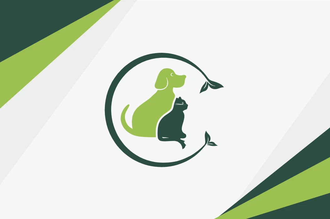 Cartão de Visita Pet Shop com Cão e Gato para Editar Online