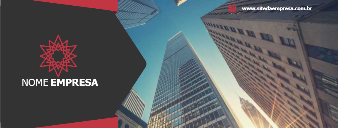Banner Corporativo Moderno para Empresas para Editar Online