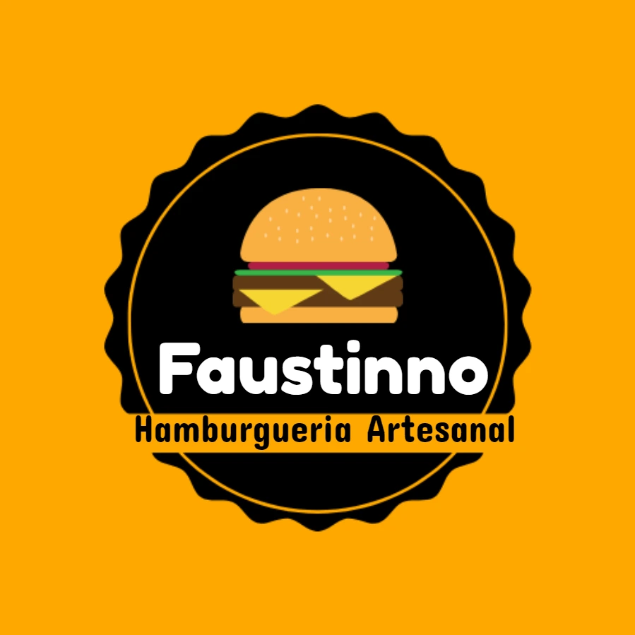 Logo Hamburgueria Artesanal Moderno para Editar Online