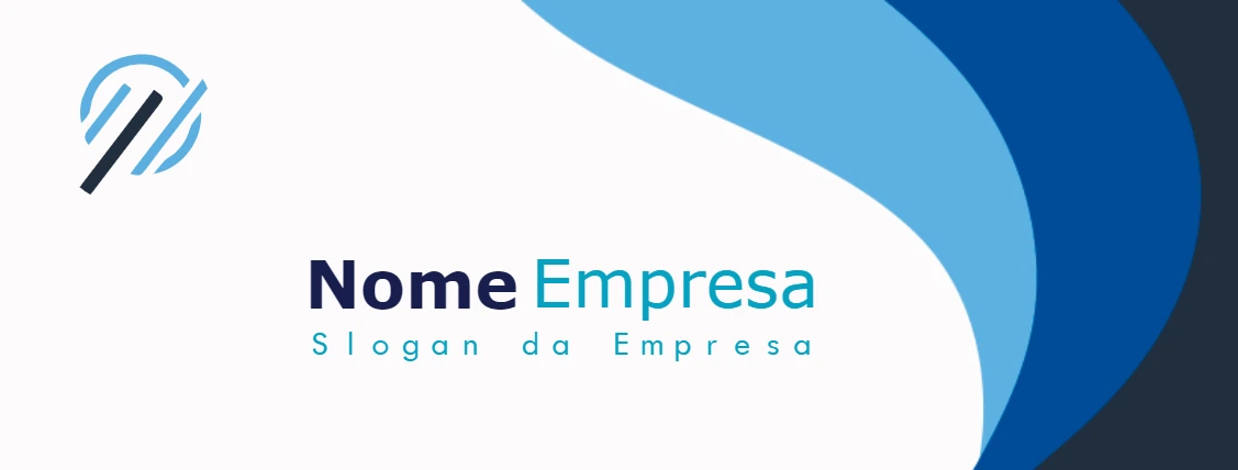 Banner Abstrato para Empresas para Editar Online