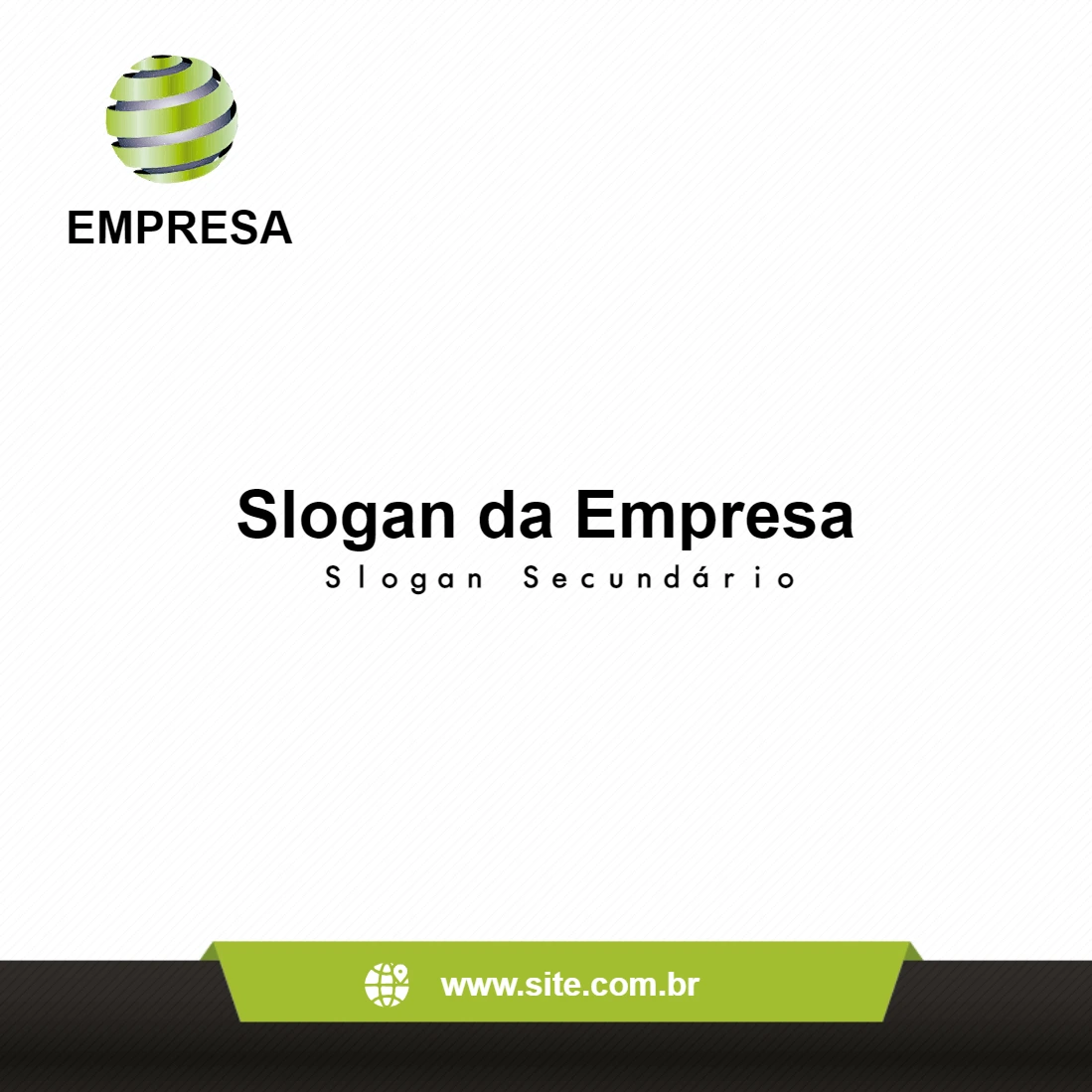 Post Corporativo Abstrato para Editar Online