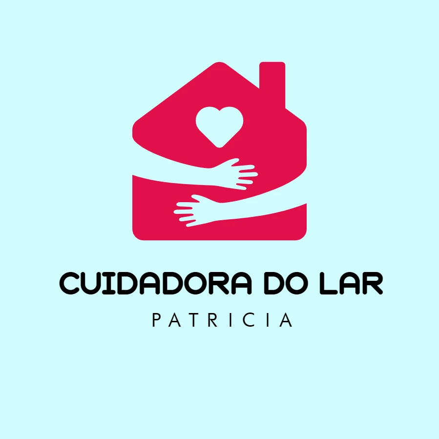Logo Cuidadora do Lar com Casa e Coração para Editar Online