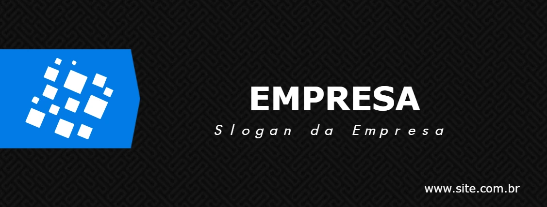 Banner Corporativo Abstrato e Moderno Editável Online