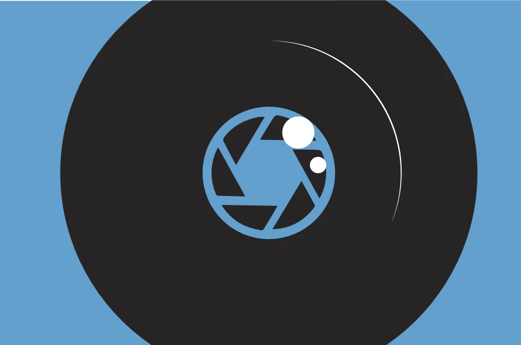 Cartão de Visita Fotógrafo com Ícone de Câmera para Editar