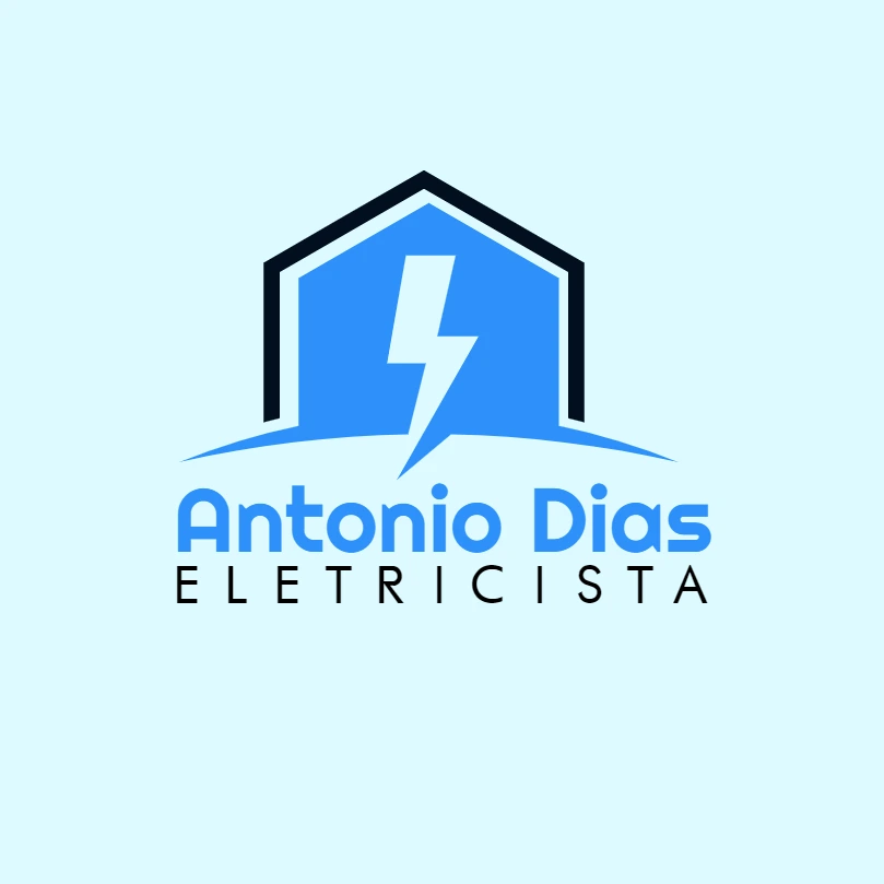Logo de Eletricista com Raio e Casa para Editar Online