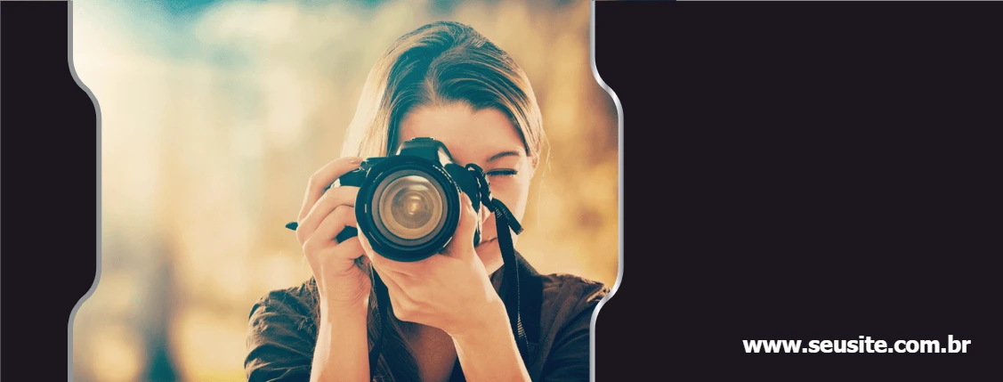 Banner Profissional para Fotógrafos para Editar Online