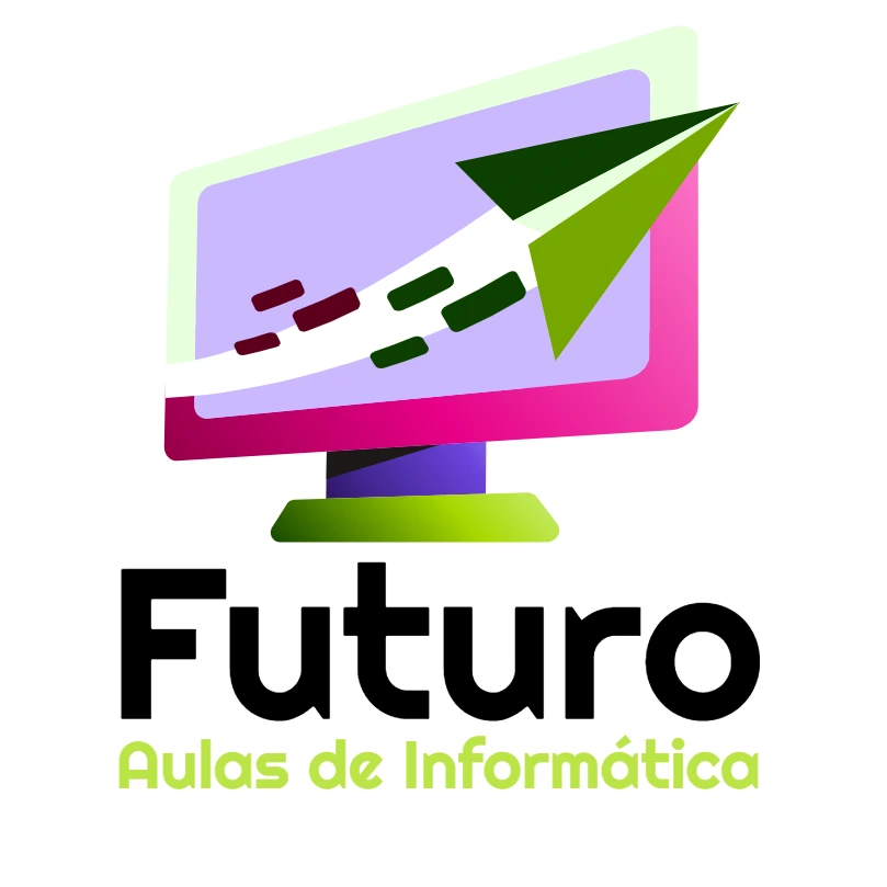 Logo Aulas de Informática e Tecnologia para Editar Online