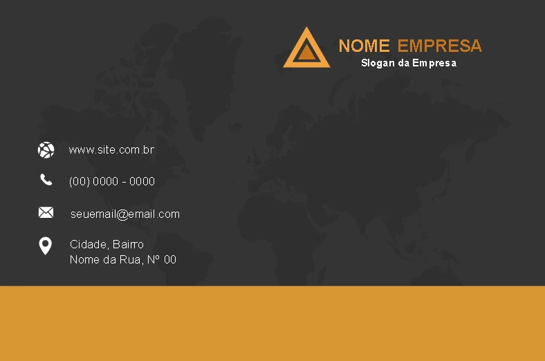 Cartão de Visita Profissional Abstrato para Editar Online