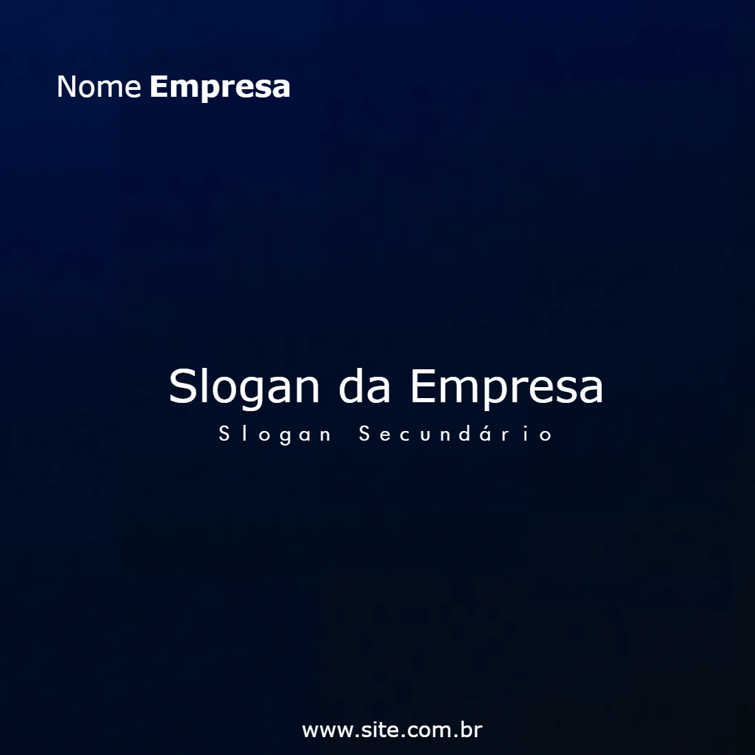 Post para Empresas Abstrato para Editar Online