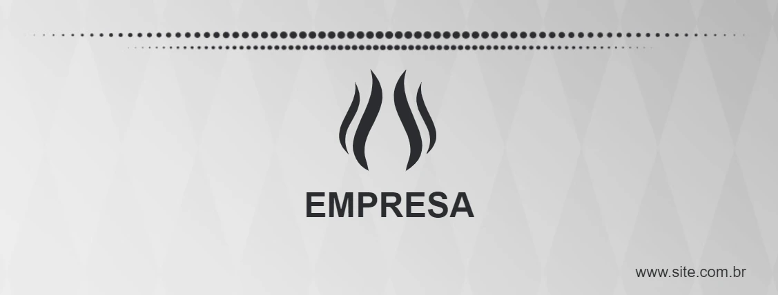 Banner Corporativo Abstrato para Editar Online