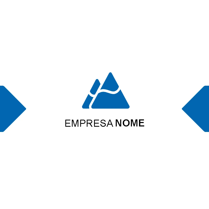 Logo para Empresas Abstrato com Montanhas para Editar Online