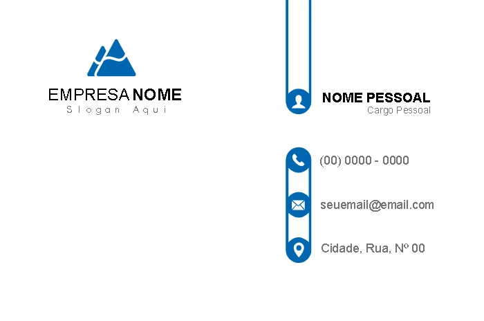 Cartão de Visita Profissional Abstrato para Editar Online