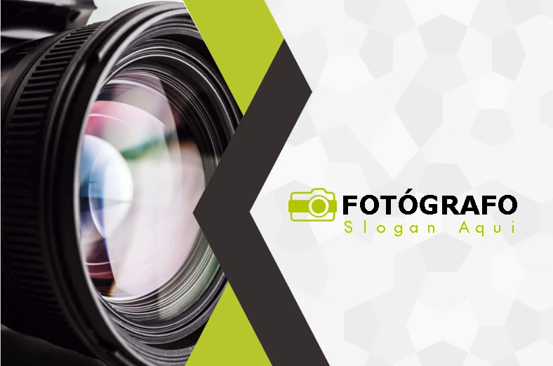 Cartão de Visita Fotógrafo Moderno para Editar Online