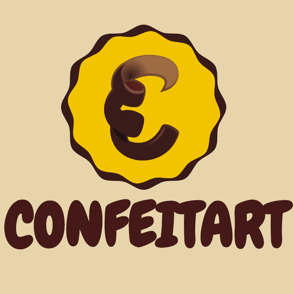 Logo para Confeitaria com Ícone de Chocolate para Editar Online