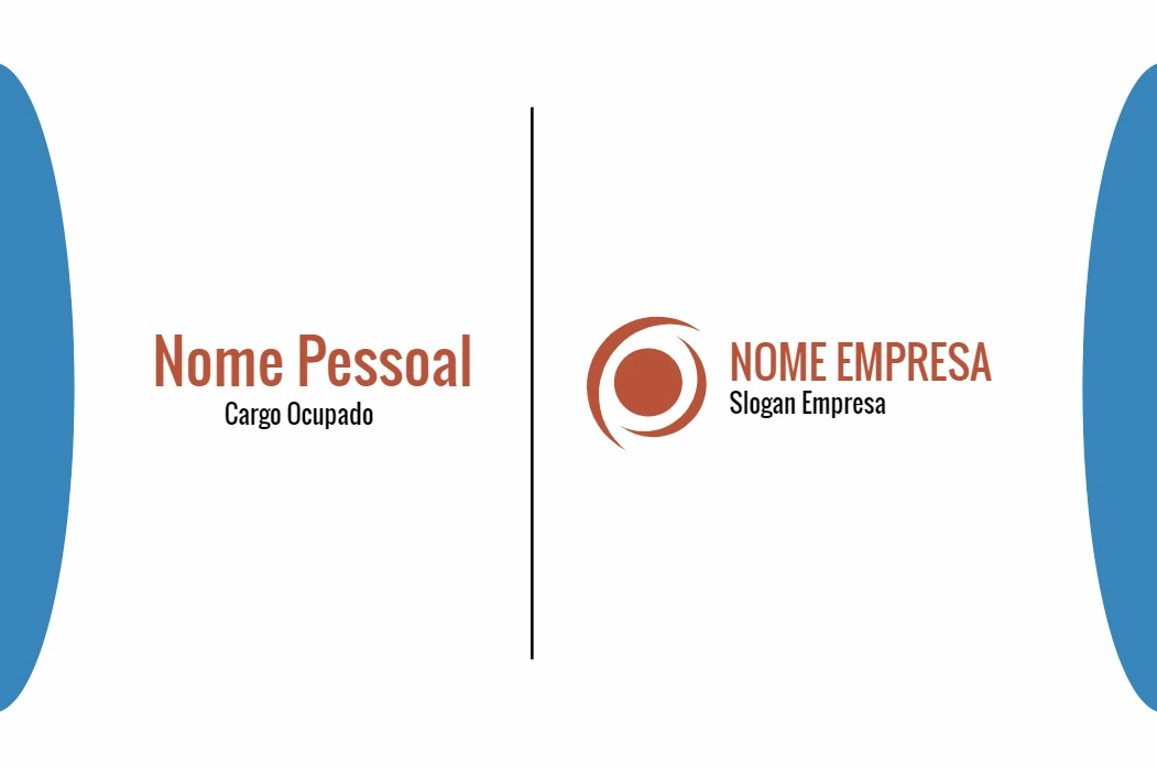 Cartão de Visita Corporativo Abstrato para Editar Online