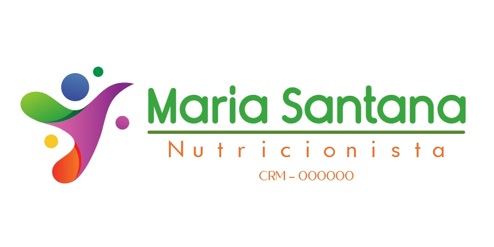Logo Nutricionista Moderno e Colorido para Editar Online