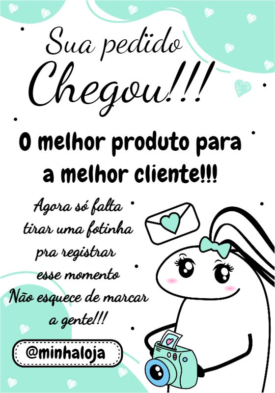 Cartão de Agradecimento Flork Divertido para Editar Online