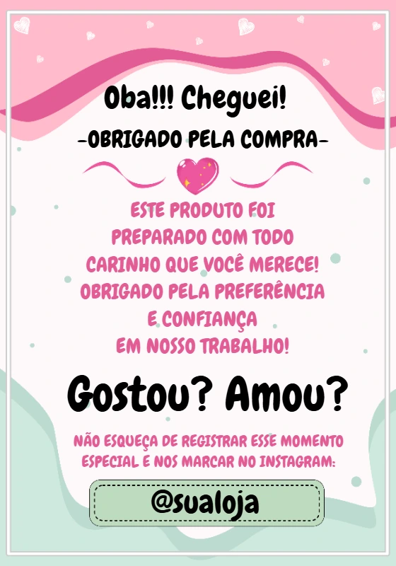 Cartão de Agradecimento para Cliente Rosa para Editar Online