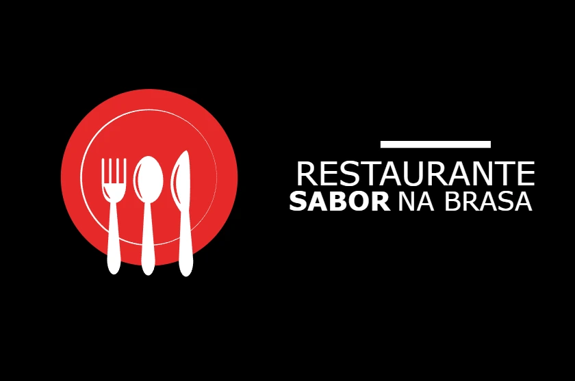 Logo para Restaurante com Talheres Editável Online
