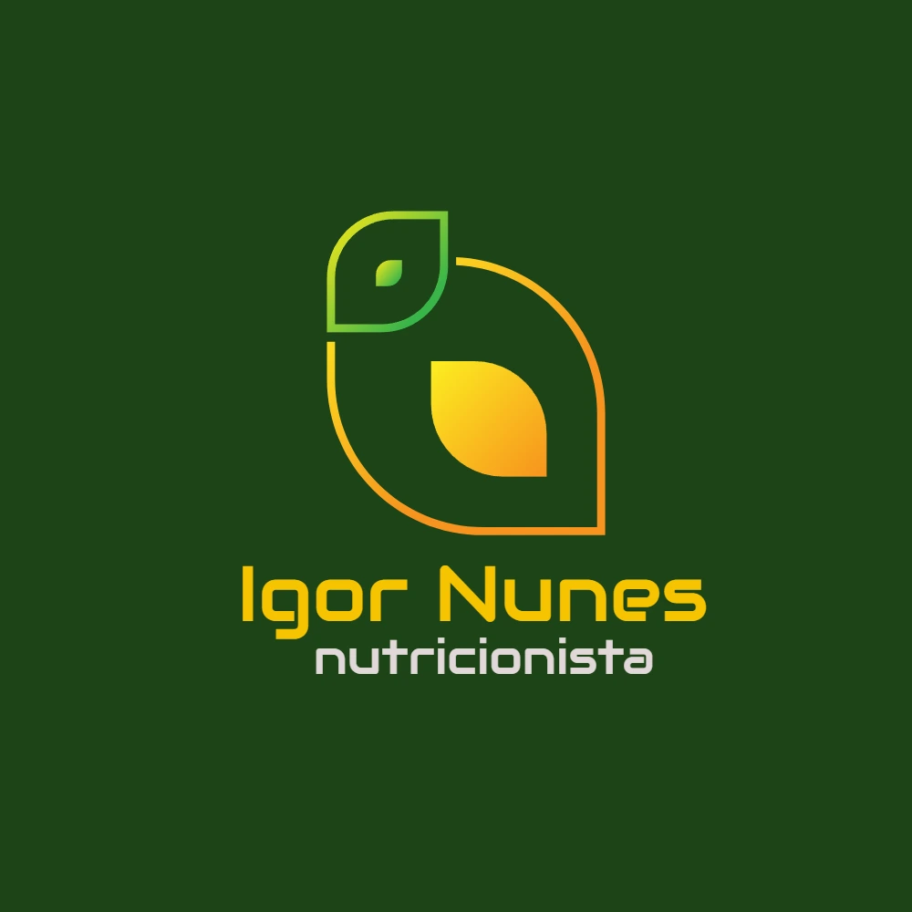 Logo Nutricionista Moderno com Folha para Editar Online