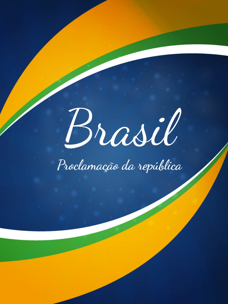 Post Feriado Brasil com Cores da Bandeira para Editar Online