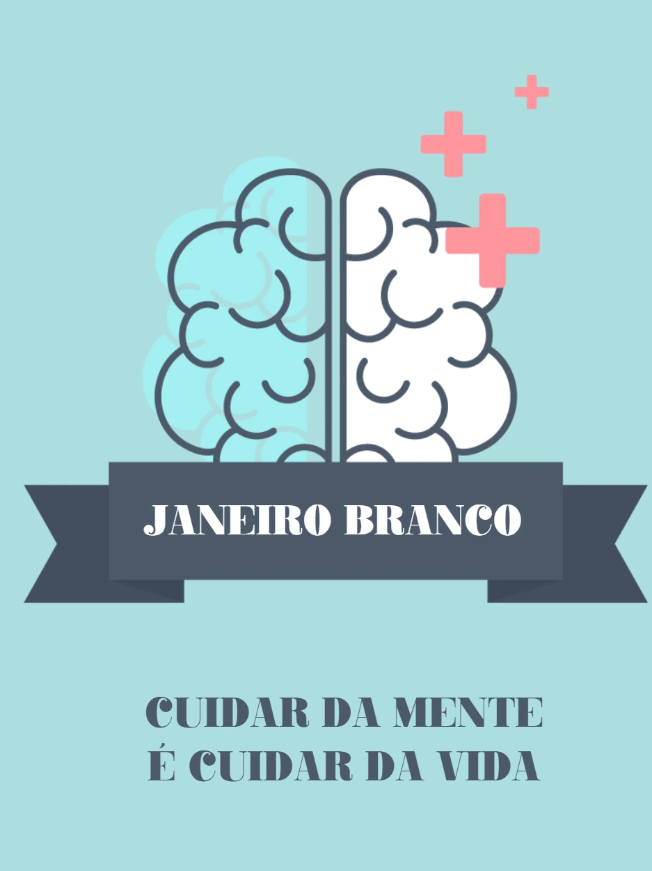 Post Janeiro Branco Saúde Mental para Editar Online