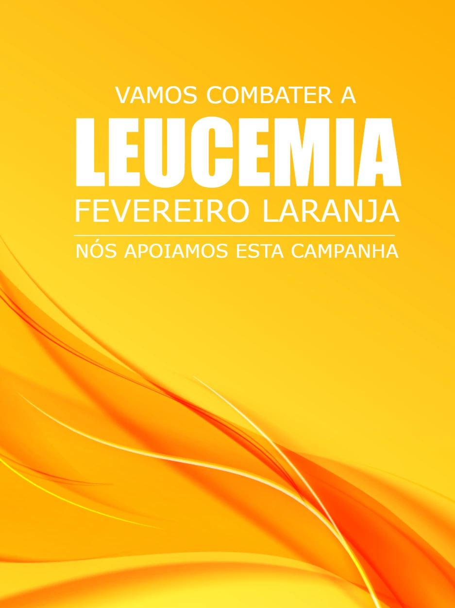 Post Fevereiro Laranja sobre Leucemia para Editar Online