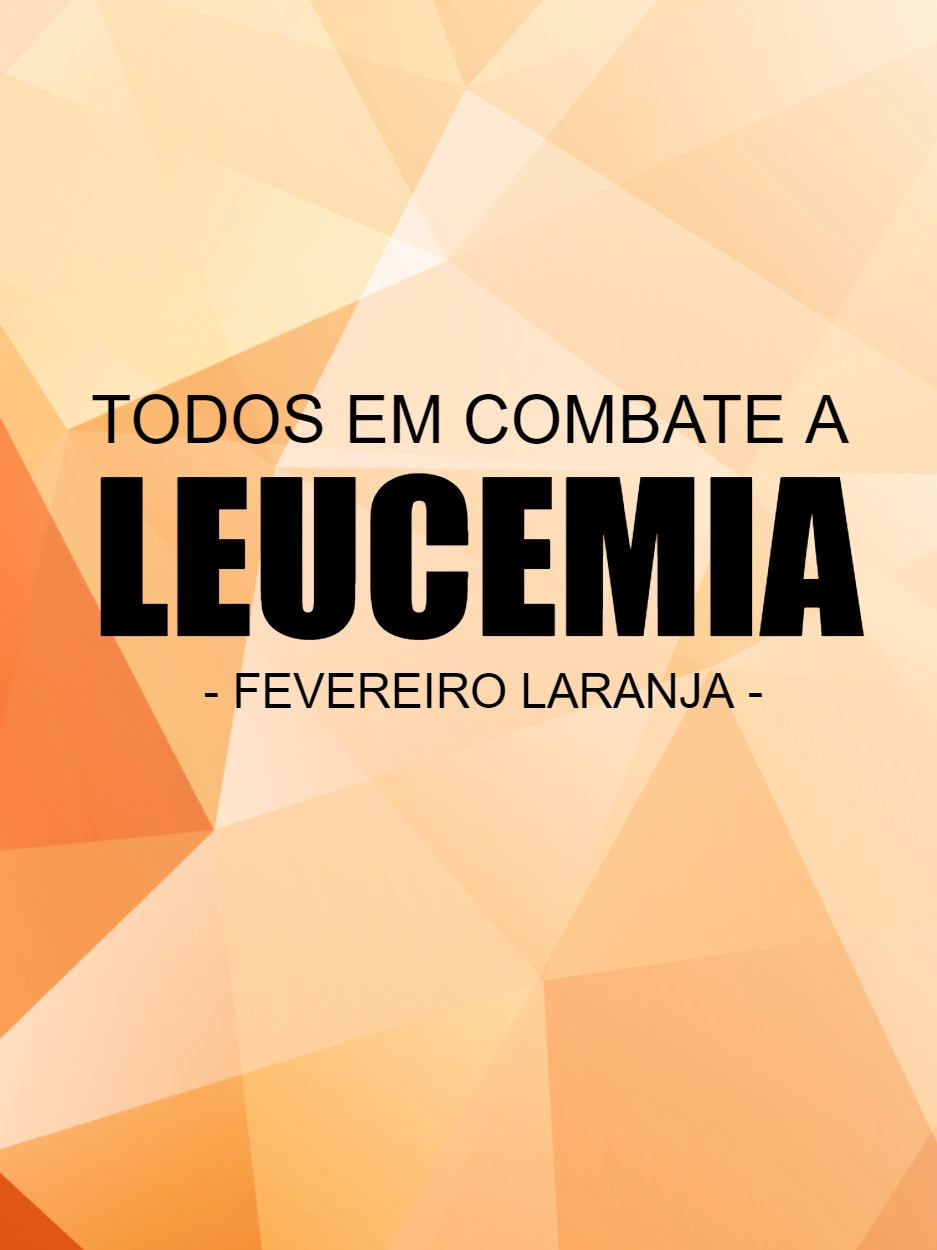 Post Editável Fevereiro Laranja para Campanhas de Saúde