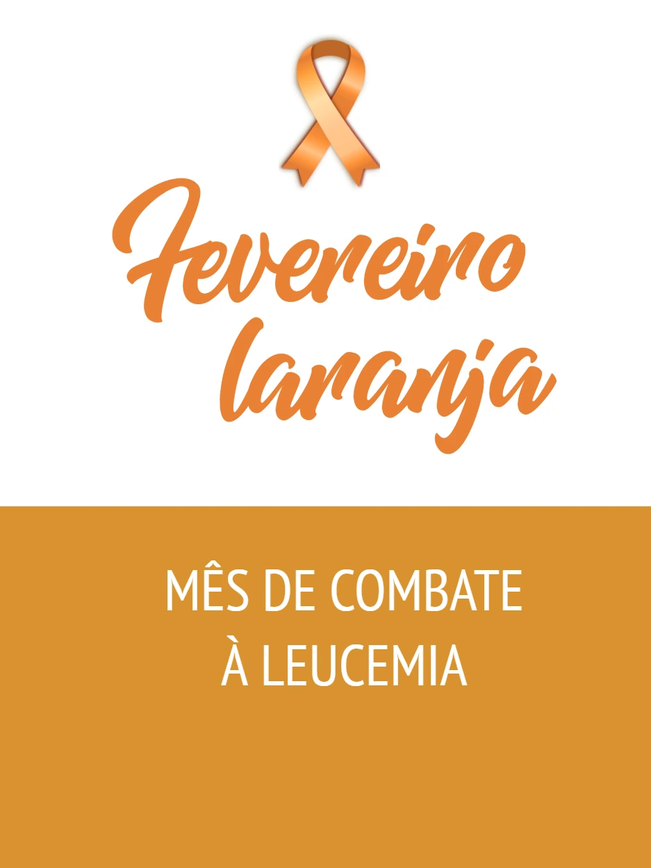 Post Fevereiro Laranja de Combate à Leucemia para Editar