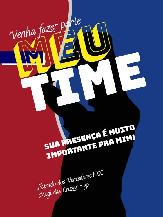 Convite Aniversário Basquete Meu Time para Editar Online