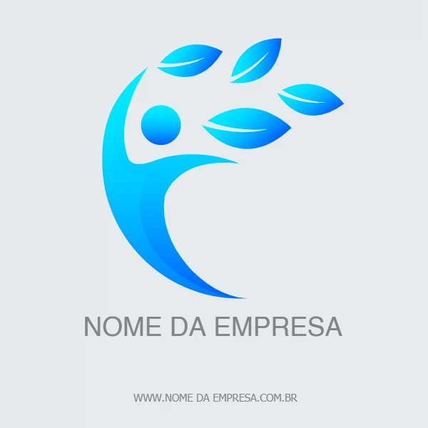Logo Abstrato de Natureza e Bem-Estar para Editar Online