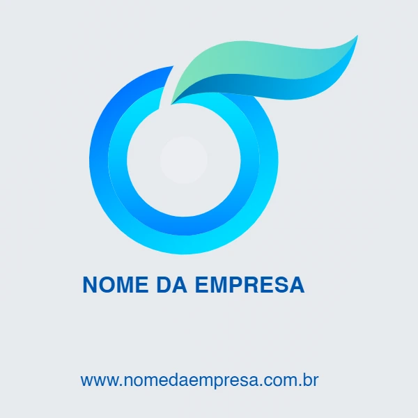 Logo Abstrato Circular para Editar e Criar sua Marca Online