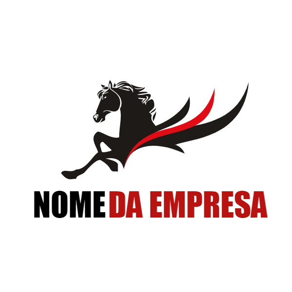 Logo Profissional com Cavalo para Editar e Baixar