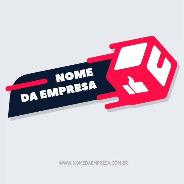 Logo Editável para Empresa de Entregas para Personalizar