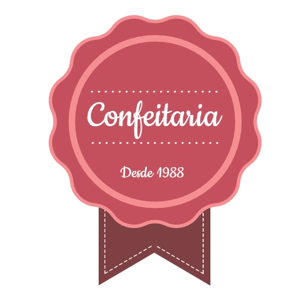 Logo Editável para Confeitaria e Doceria para Personalizar