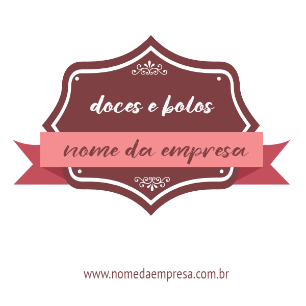Logo para Doceria e Confeitaria para Editar Online