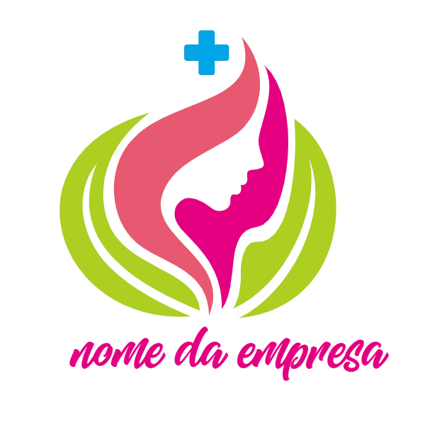Logotipo Mulher, Saúde e Beleza para Editar Online