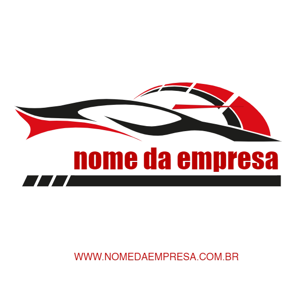 Logo para Mecânica com Velocímetro para Editar Online