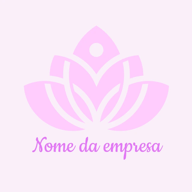 Logo Mandala Flor de Lótus Editável Online para Empresas