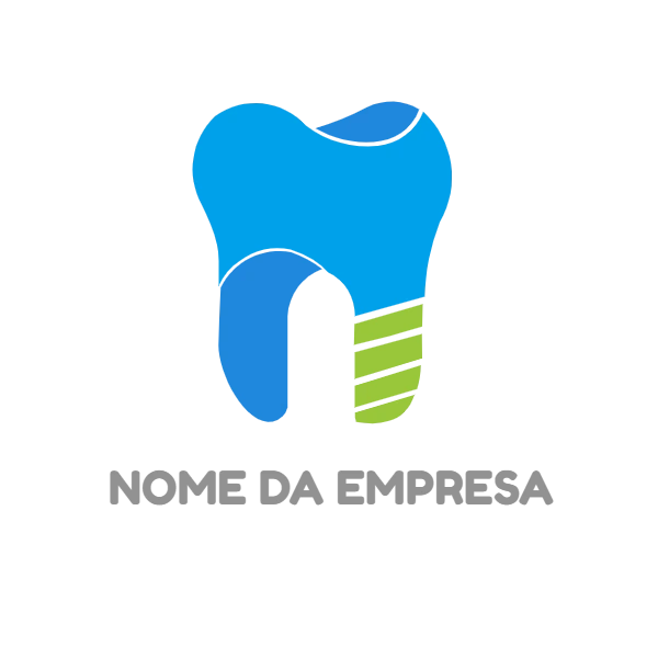 Logo para Clínica Odontológica com Implante para Editar